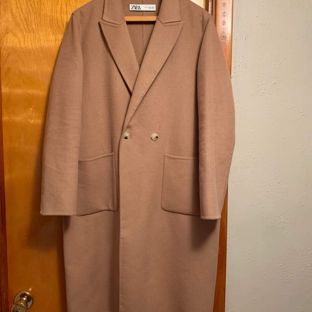 Zara double wool coat